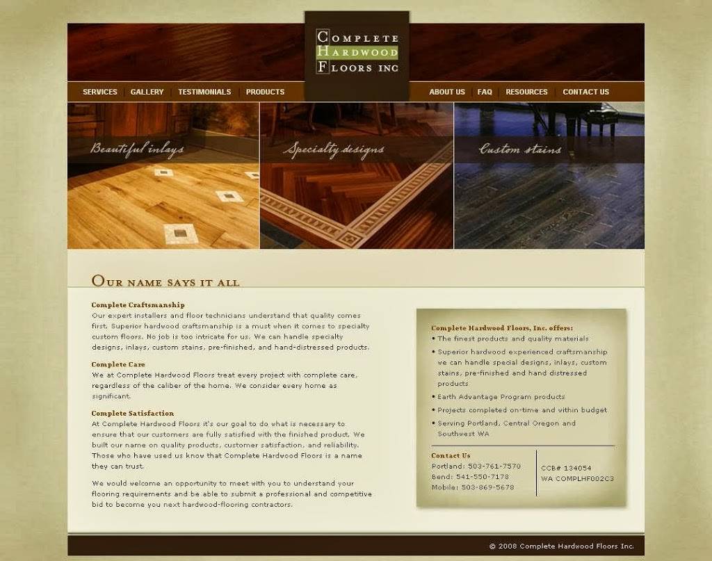 Complete Hardwood Floors Inc | 14910 SE Morning Way, Clackamas, OR 97015, USA | Phone: (503) 761-7570