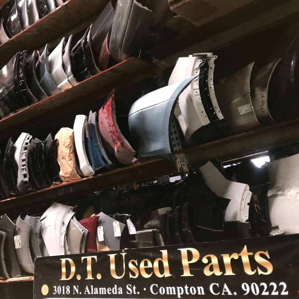 D.T. Used Auto Parts, Inc. & Bumper Repair Service. | 3018 Alameda St, Compton, CA 90222, USA | Phone: (310) 764-4614