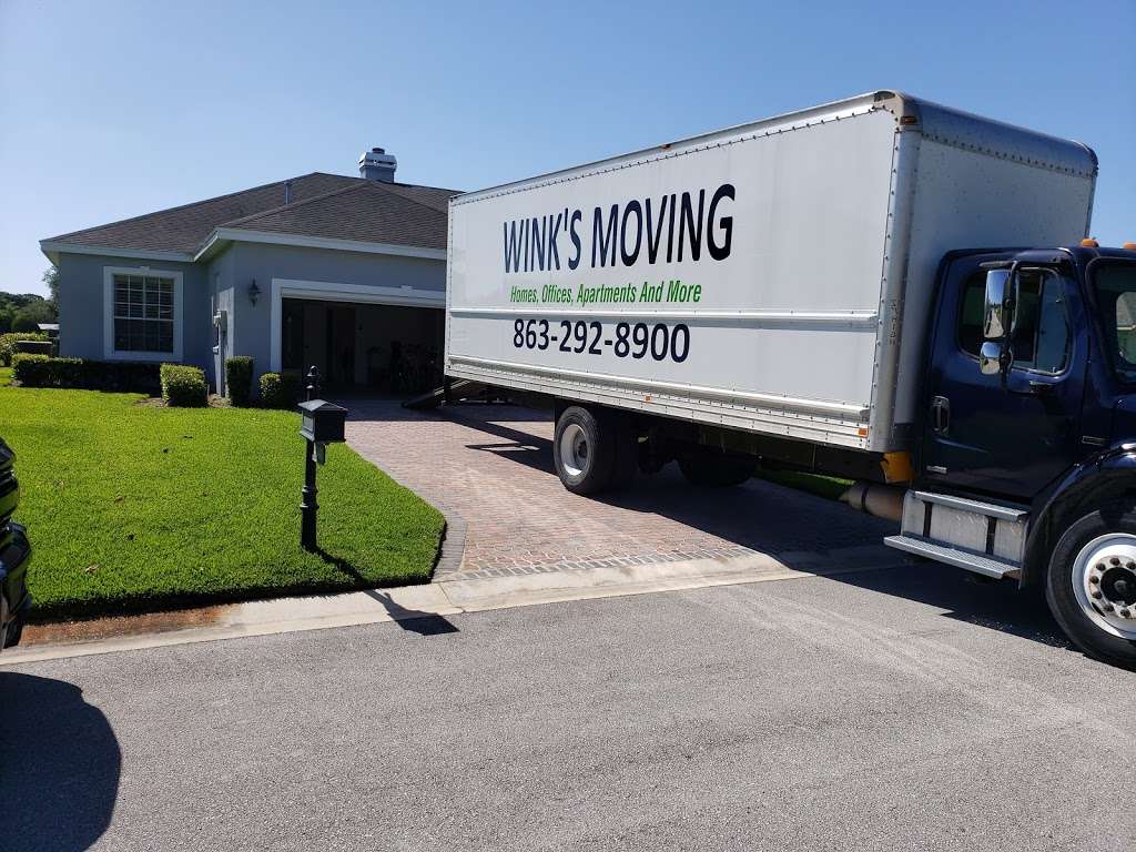 Winks Local Moving | 1800 Executive Rd #1, Winter Haven, FL 33884, USA | Phone: (863) 292-8900