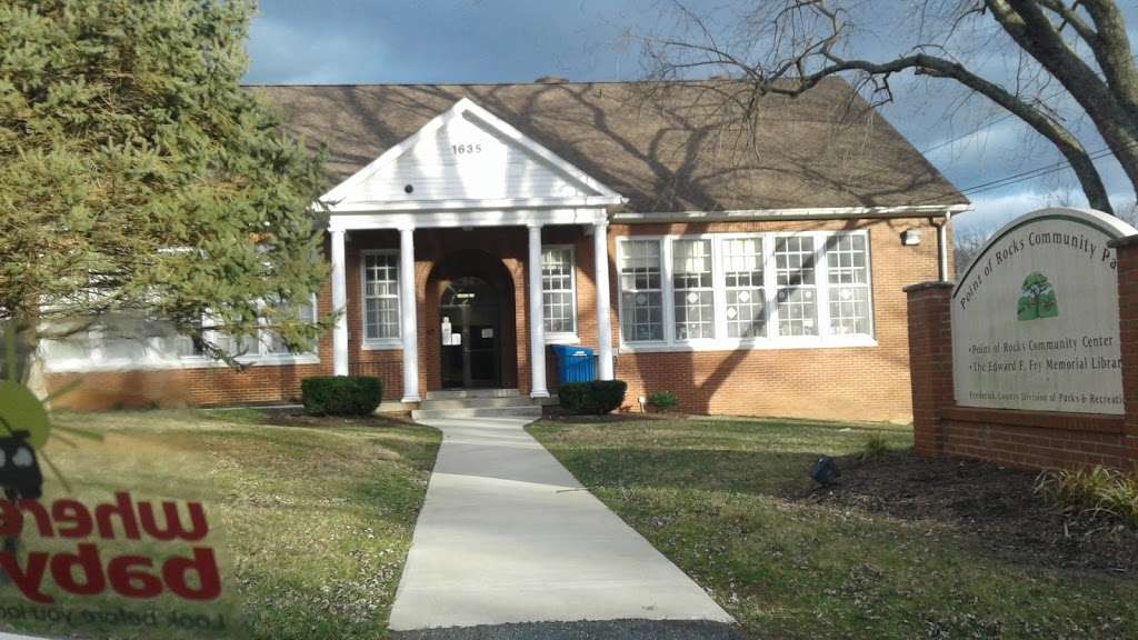 Edward F. Fry Memorial Library at Point of Rocks | 1635 Ballenger Creek Pike, Point of Rocks, MD 21777, USA | Phone: (301) 874-4560