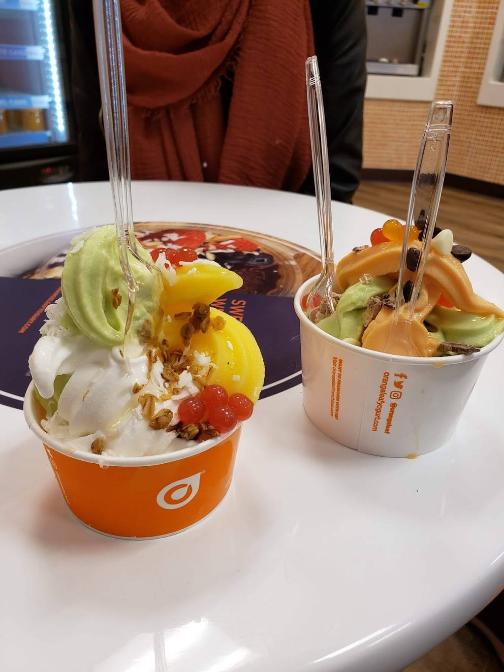 Orange Leaf Frozen Yogurt | 111 Union Ave, East Rutherford, NJ 07073, USA | Phone: (201) 528-8524