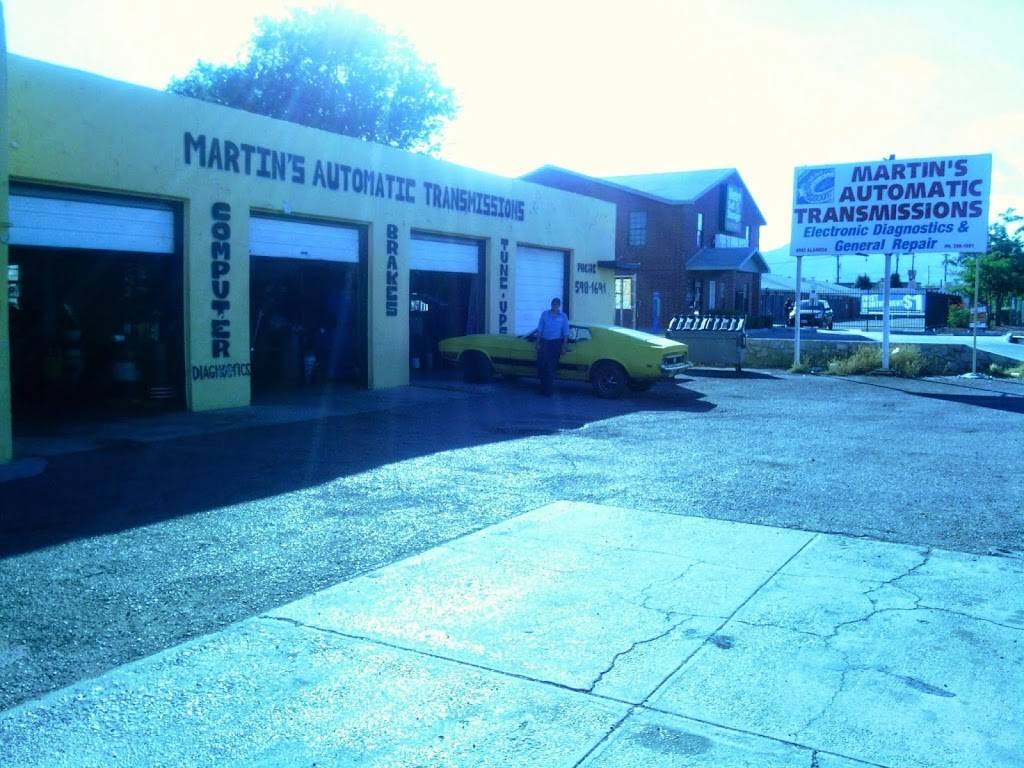 Martins Automatic Transmissions | 6992 Alameda Ave, El Paso, TX 79915, USA | Phone: (915) 598-1691