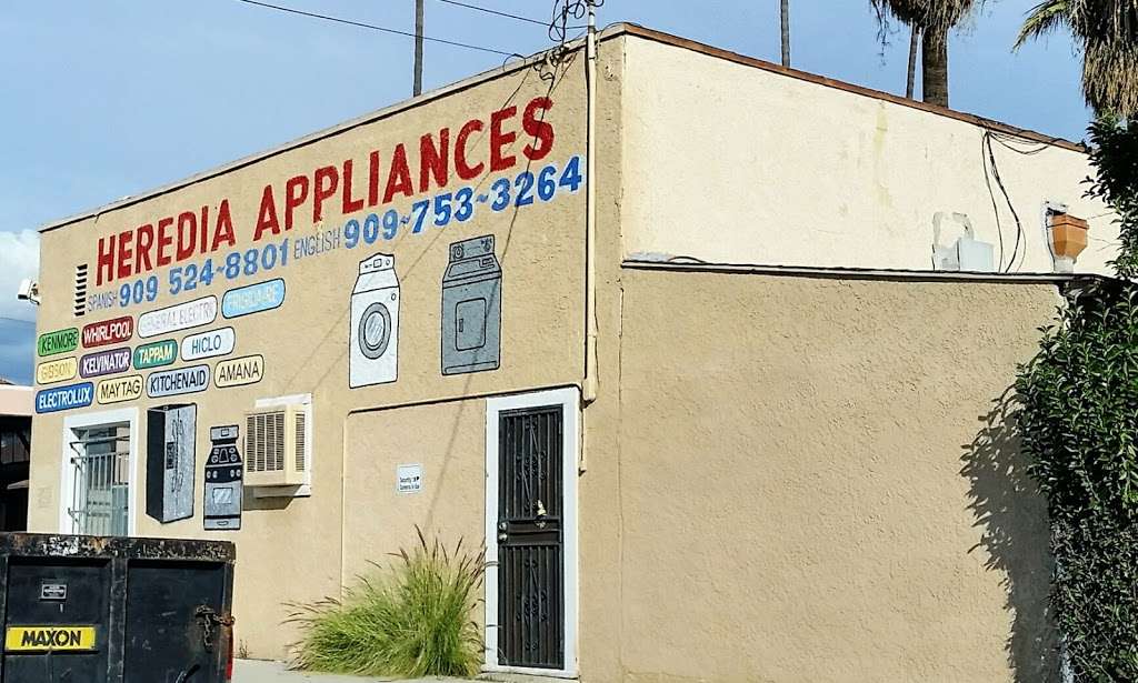 Heredia Appliances | 1084 W 2nd St, Pomona, CA 91766, USA | Phone: (909) 753-3264