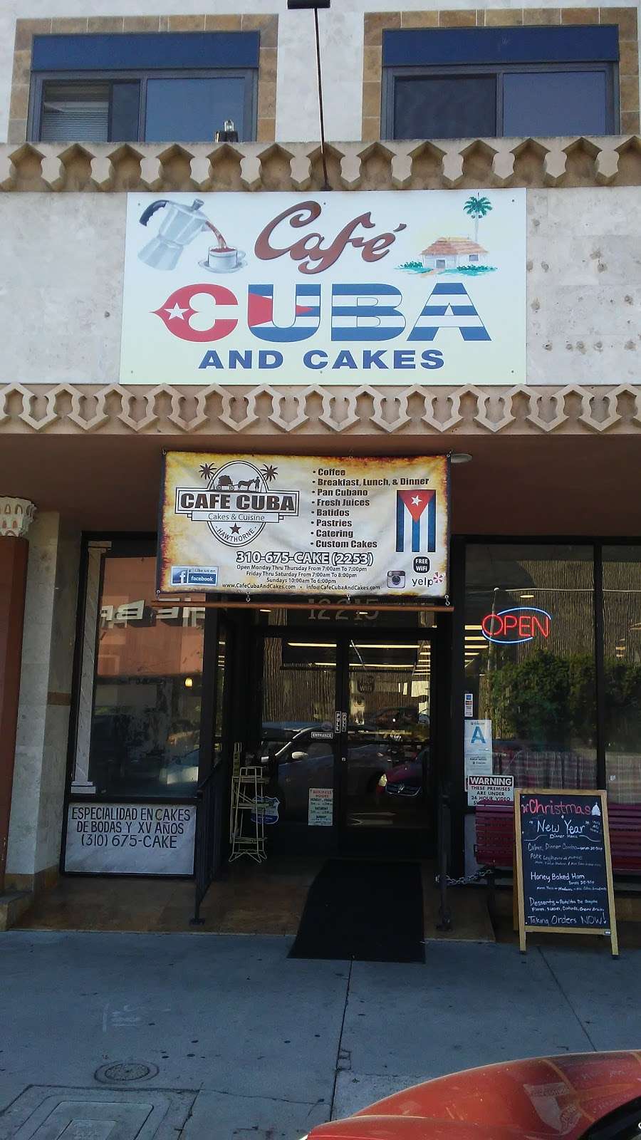 Cafe Cuba & Cakes | 12215 Hawthorne Blvd, Hawthorne, CA 90250, USA | Phone: (310) 675-2253