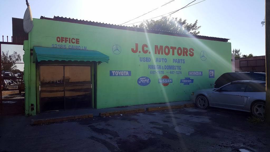 JC Motors | 13185 Cairo Ln, Opa-locka, FL 33054, USA | Phone: (305) 687-7878