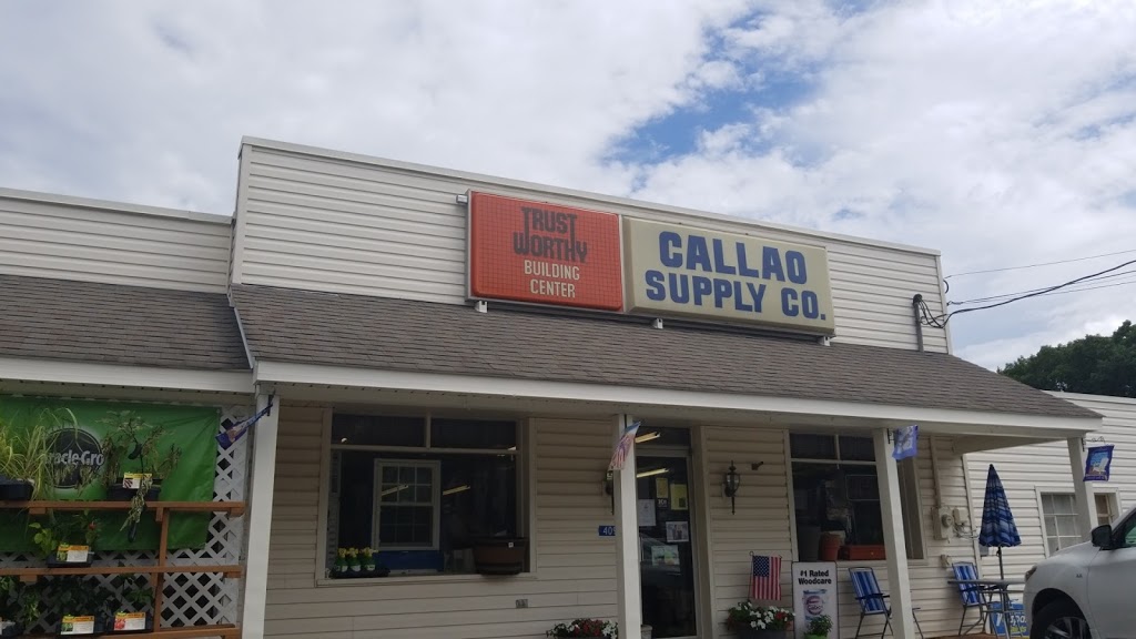 Callao Supply Co | 409 Northumberland Hwy, Callao, VA 22435, USA | Phone: (804) 529-6265