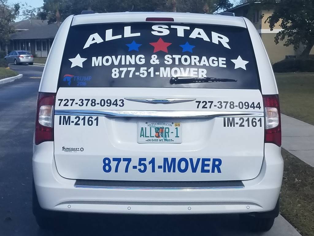 all star moving and storage co | 8800 49th St N, Pinellas Park, FL 33782, USA | Phone: (727) 378-0943