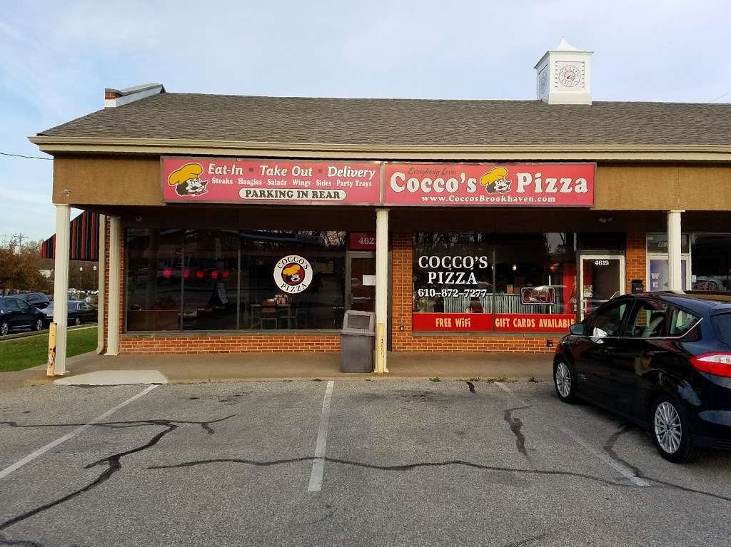 Coccos Pizzeria Brookhaven | 4619 Edgmont Ave, Brookhaven, PA 19015, USA | Phone: (610) 872-7277