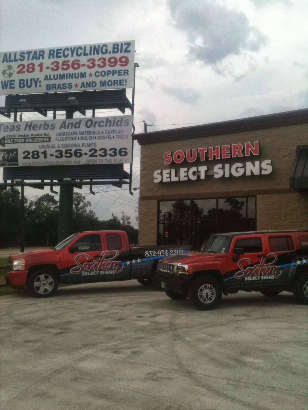 Southern Select Signs | 28115 Autumn Brair Ln, Pinehurst, TX 77362, USA | Phone: (832) 934-2202