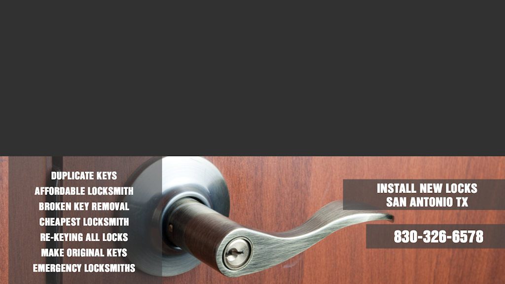 Install New Locks San Antonio TX | 6212 Wood Glen Dr, San Antonio, TX 78244, USA | Phone: (830) 326-6578