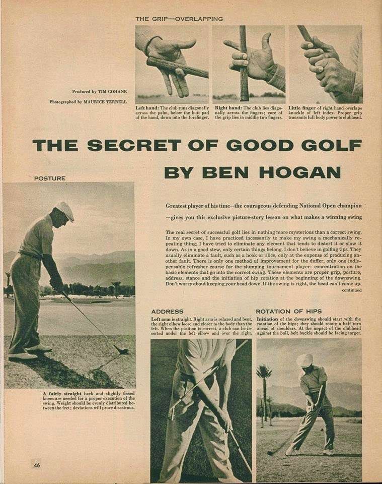 Ben Hogan Golf Lessons | 8301 Old Keene Mill Rd, Springfield, VA 22152, USA | Phone: (703) 298-0784