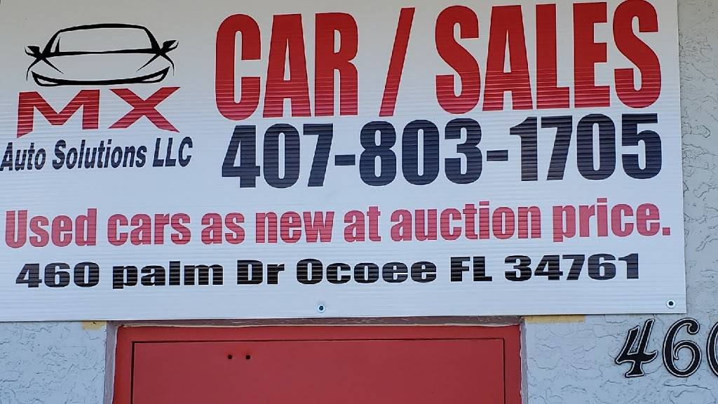 MX Auto Solutions LLC | 460 Palm Dr, Ocoee, FL 34761 | Phone: (407) 395-9015