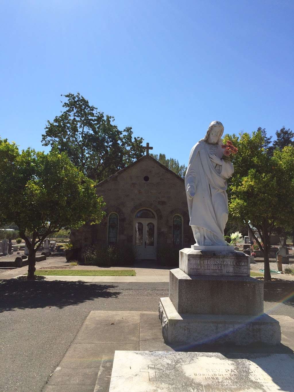 Holy Cross Catholic Cemetery | 2121 Spring St, St Helena, CA 94574, USA | Phone: (707) 963-1703