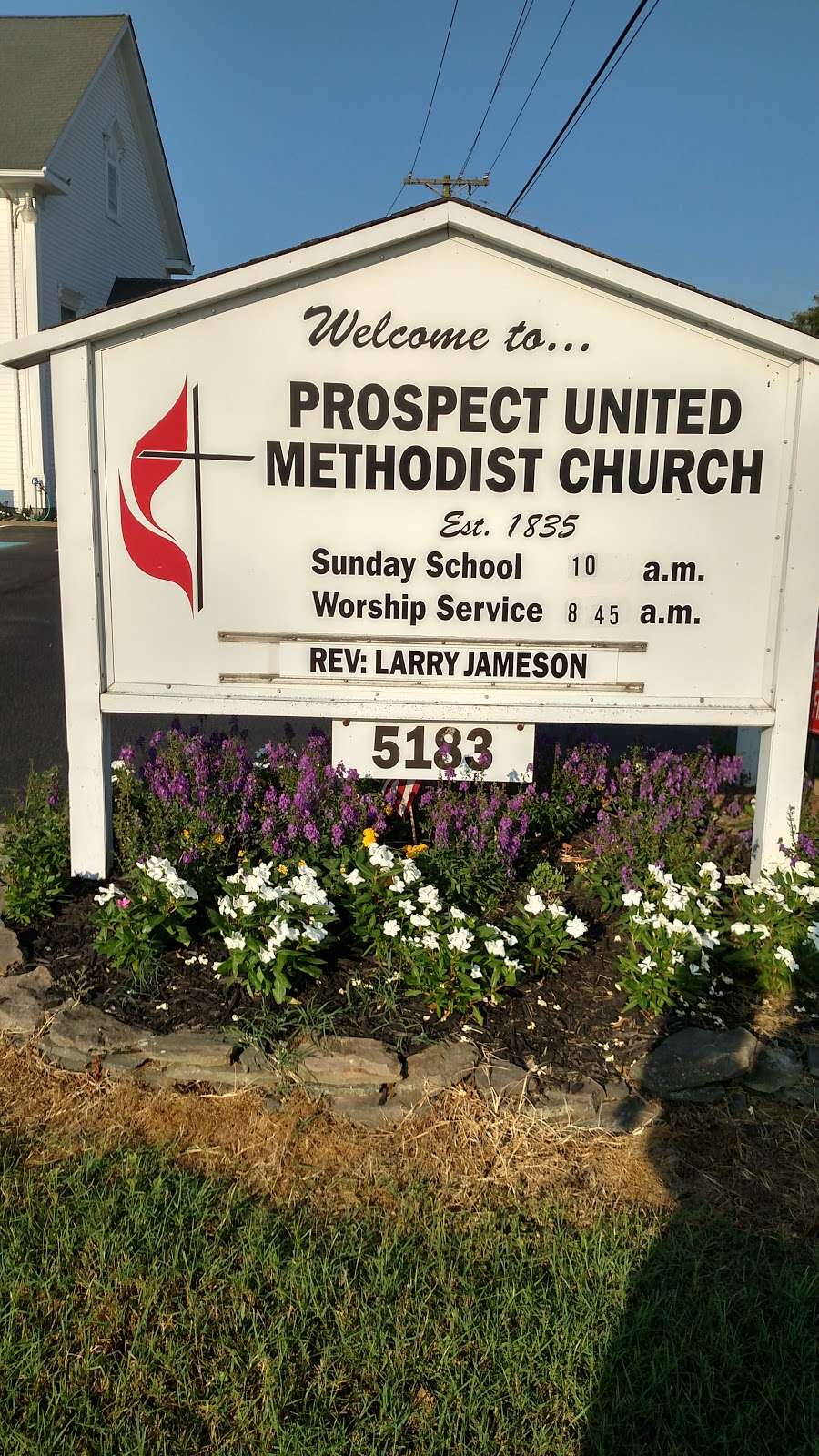 Prospect United Methodist Church | 5183 Vernon Rd, Harrington, DE 19952, USA | Phone: (302) 398-9415