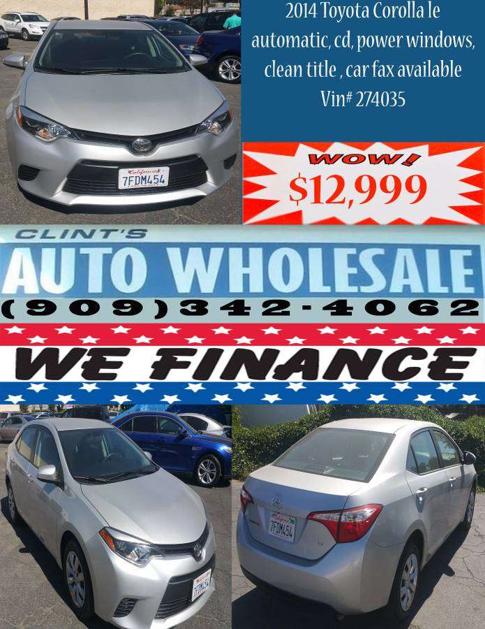 Clints Auto Wholesale | 13490 Central Ave, Chino, CA 91710, USA | Phone: (909) 342-4062