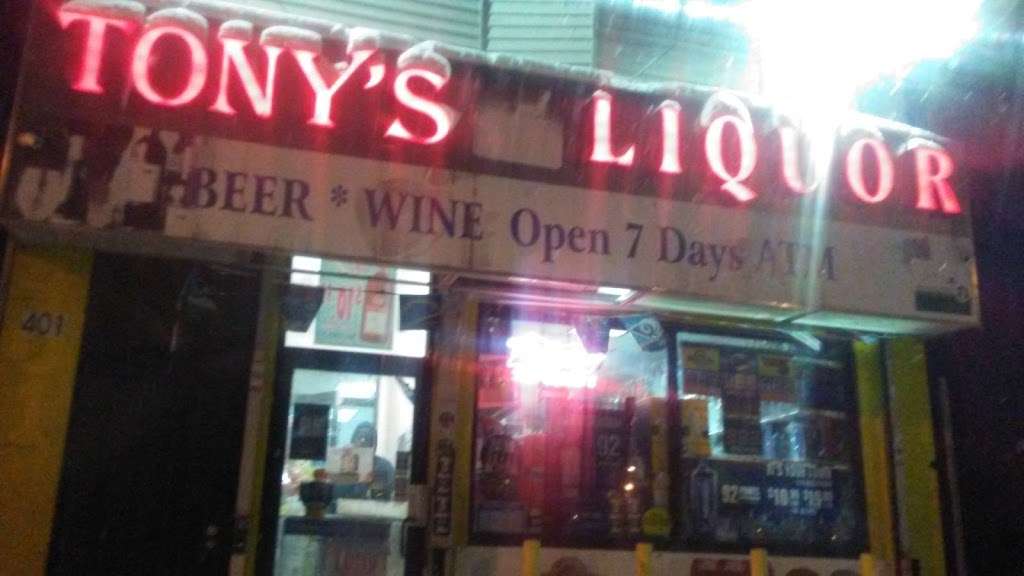 Tonys Liquor | 401 Clinton Ave, Newark, NJ 07108 | Phone: (973) 732-0807