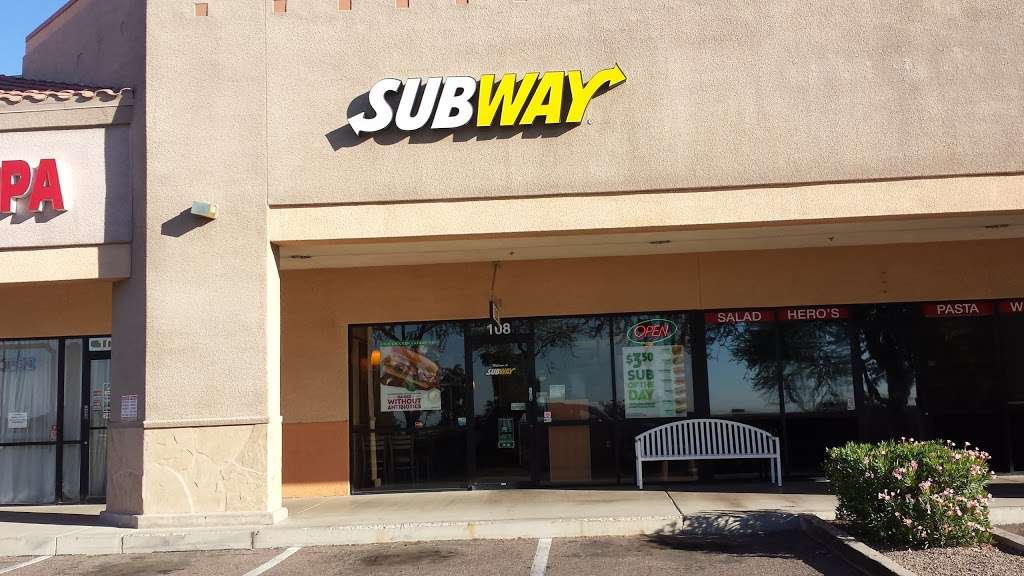 Subway | 23425 N 39th Dr Suite 108, Glendale, AZ 85310, USA | Phone: (623) 780-1373