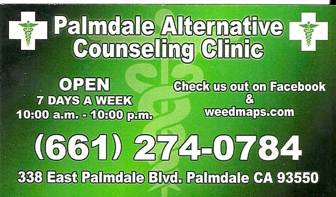 Palmdale Alternative Counselling Clinic | 338 E Palmdale Blvd, Palmdale, CA 93550, USA | Phone: (661) 274-0784