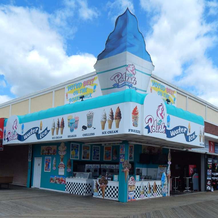 TLCs Polish Water Ice | 200 Boardwalk, Seaside Heights, NJ 08751