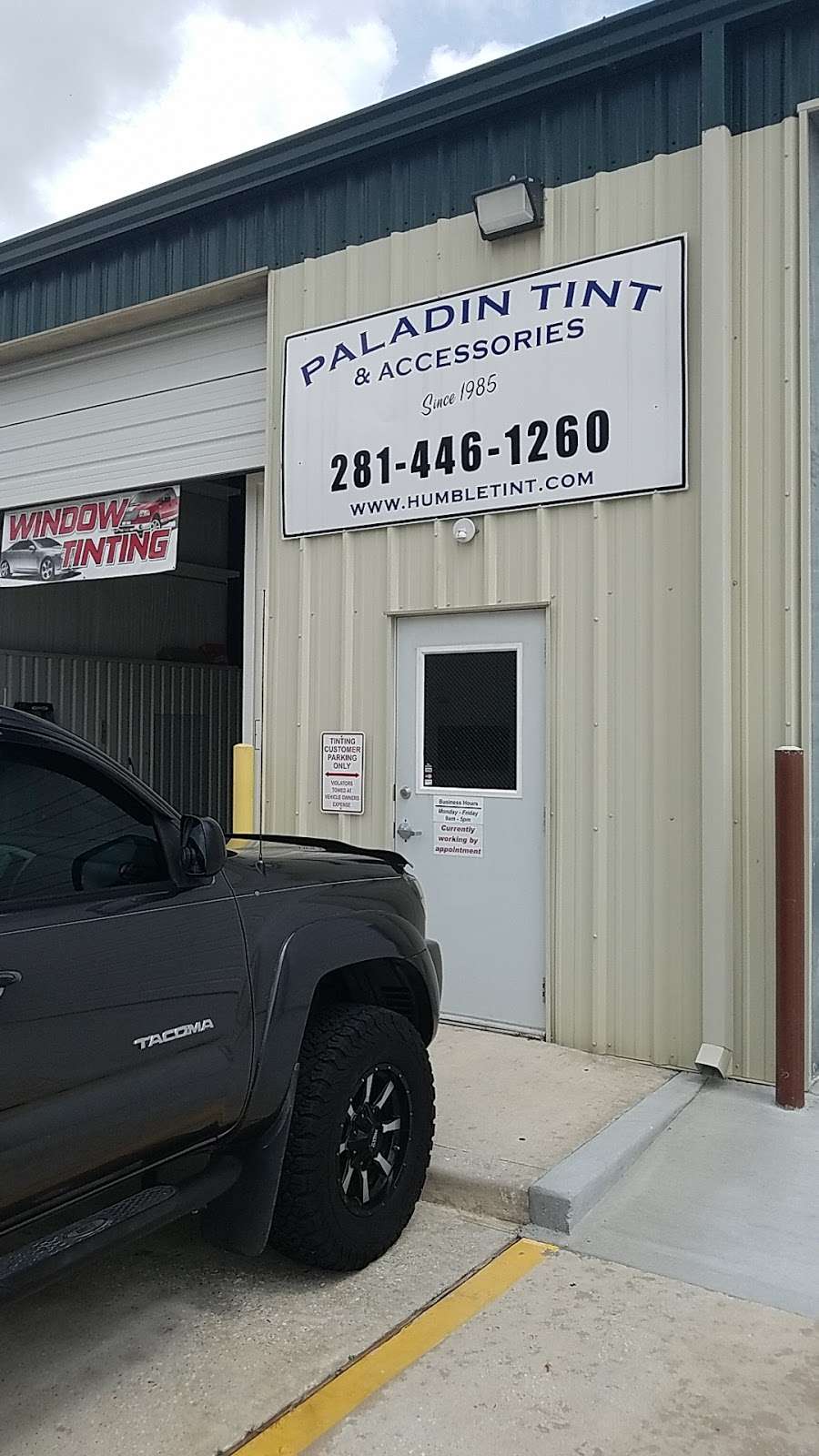 Paladin Tint and Accessories | 99D Isaacks Rd, Humble, TX 77338, USA | Phone: (281) 446-1260