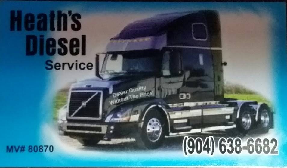 Heaths Diesel Service,Inc. | 10220 New Kings Rd, Jacksonville, FL 32219, USA | Phone: (904) 638-6682