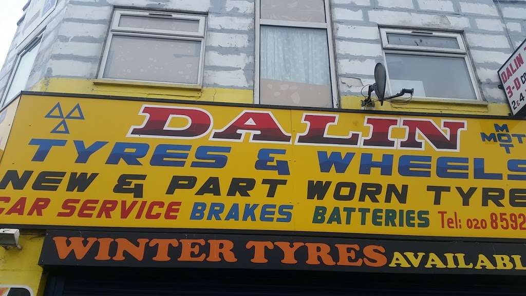 Dalin Tyres & Wheels | 1-2 Princess Parade, New Road, Dagenham RM10 9LS, UK | Phone: 020 8592 5371