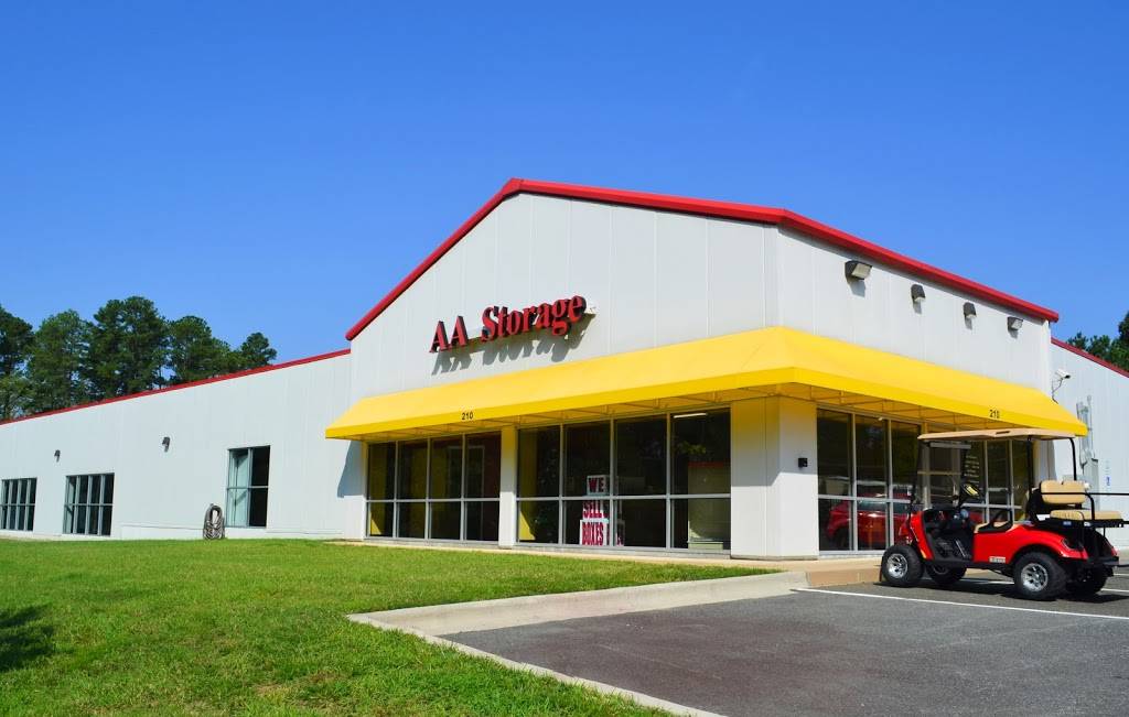 AA Self Storage | 210 W B St, Butner, NC 27509, USA | Phone: (919) 575-6646