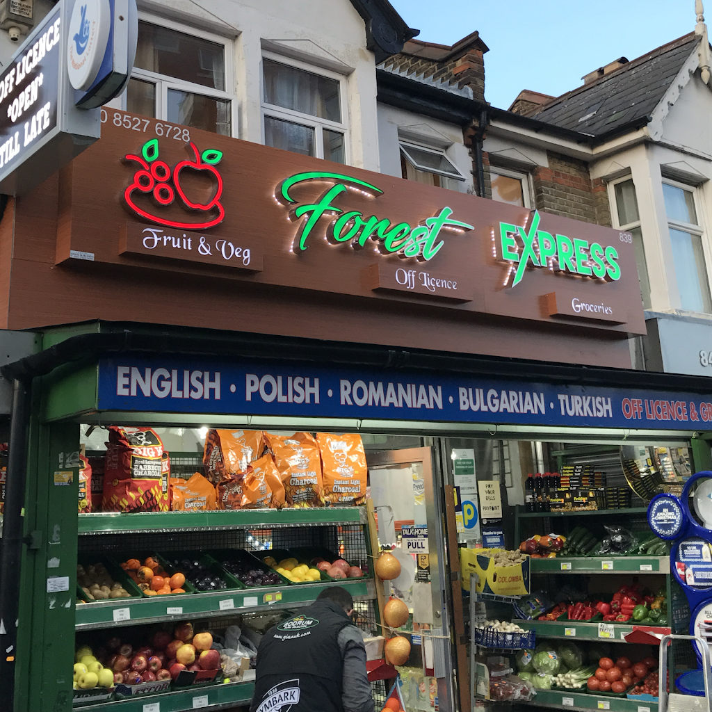 Forest Express | 839 Forest Rd, Walthamstow, London E17 4AT, UK | Phone: 020 8527 6728