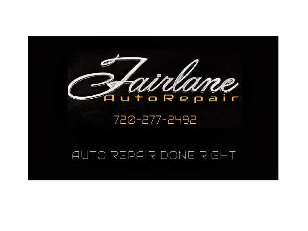 Fairlane Auto Repair | 691 Boston Ave, Longmont, CO 80501, USA | Phone: (720) 800-2926