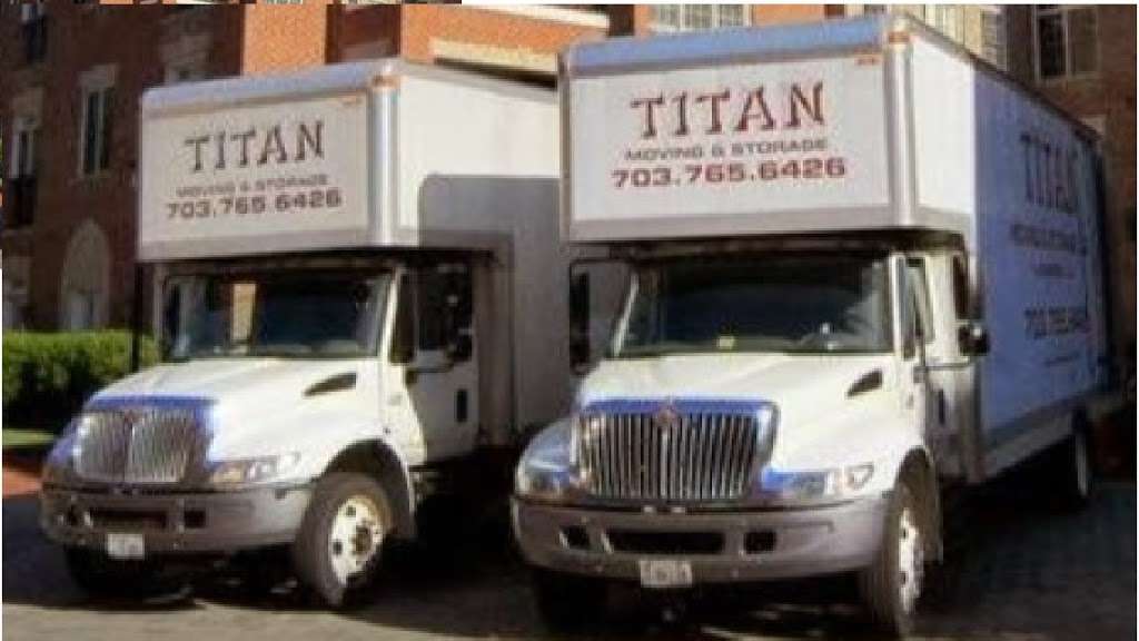 Titan Moving & Storage | 1101 Morningside Ln, Alexandria, VA 22308, USA | Phone: (703) 765-6426