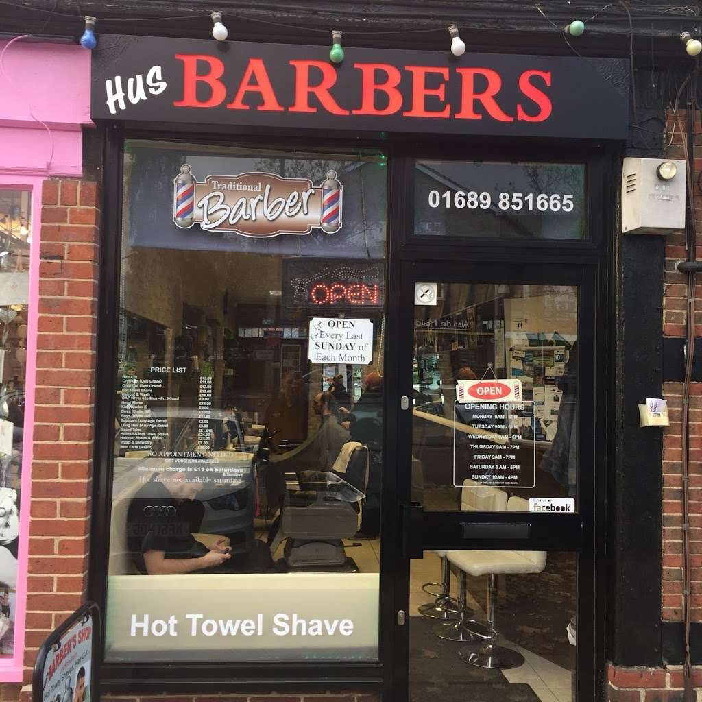 Huss Barbers | 344 Crofton Rd, Orpington BR6 8NN, UK | Phone: 01689 851665