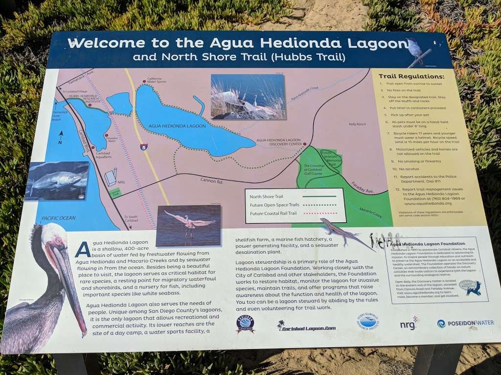 Agua Hedionda Lagoon Carlsbad Blvd Trailhead | Carlsbad, CA 92008, USA