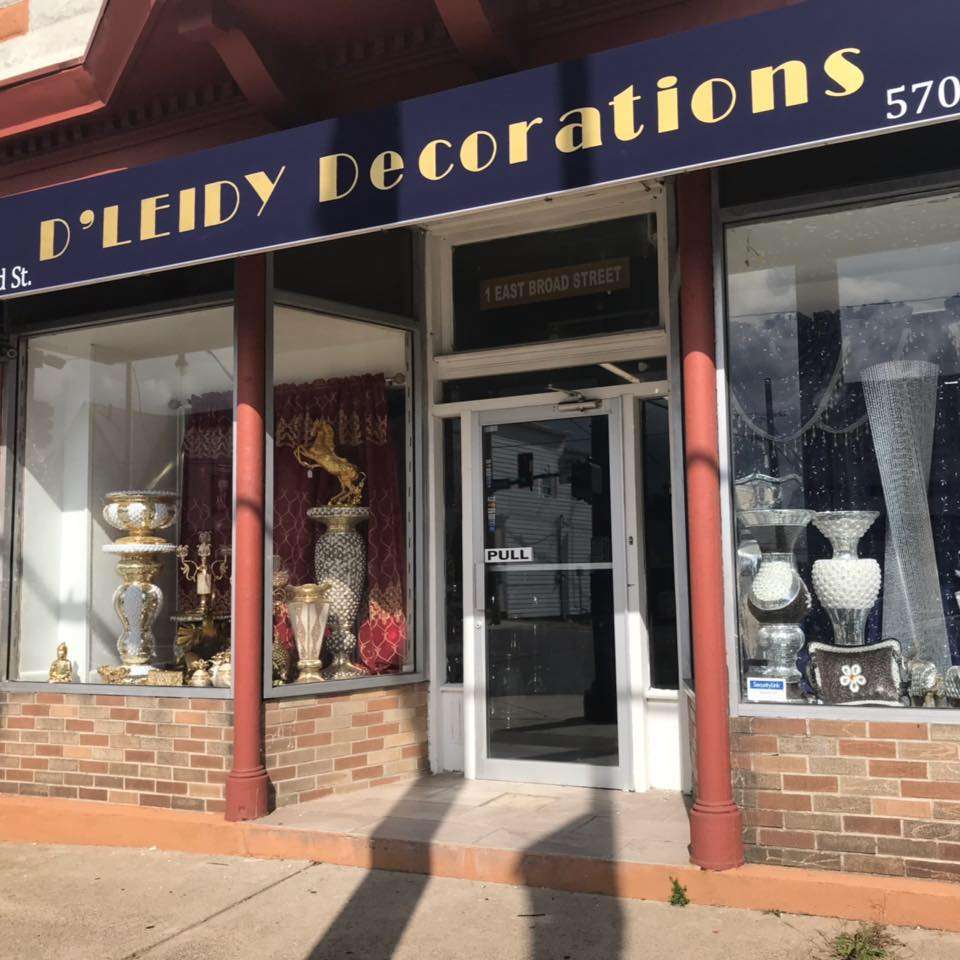 D Leidy Decorations Corporation | 1 E Broad St, West Hazleton, PA 18202, USA | Phone: (570) 401-7898