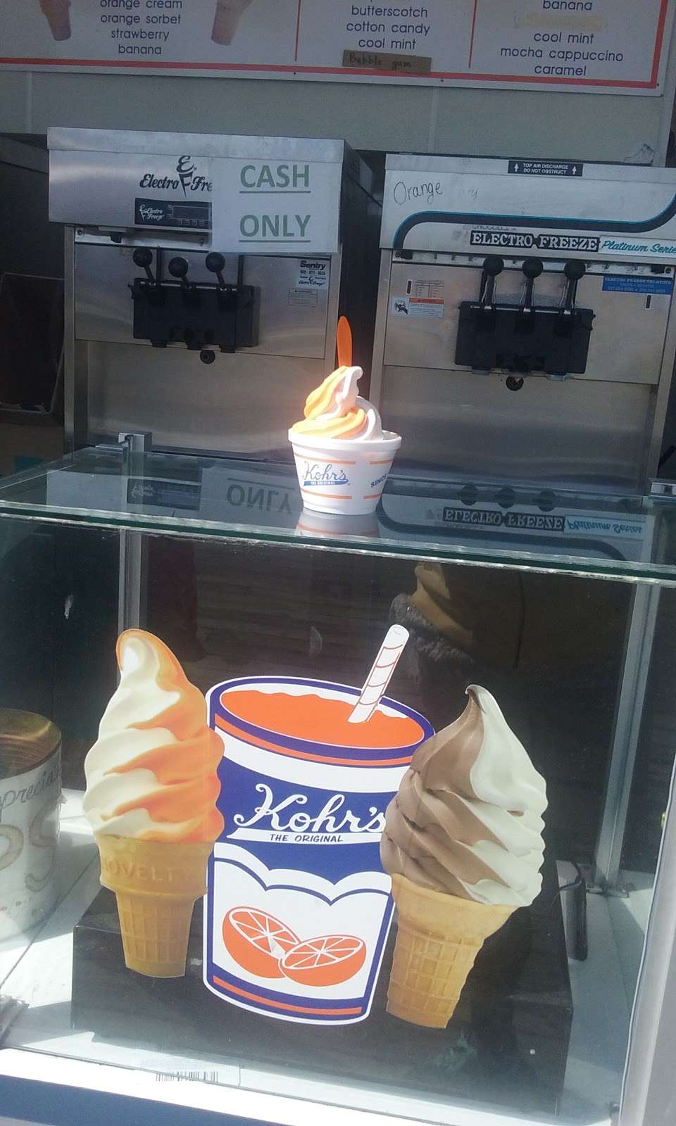 Kohrs Frozen Custard The Original | 301 Boardwalk, Seaside Heights, NJ 08751 | Phone: (732) 250-6062