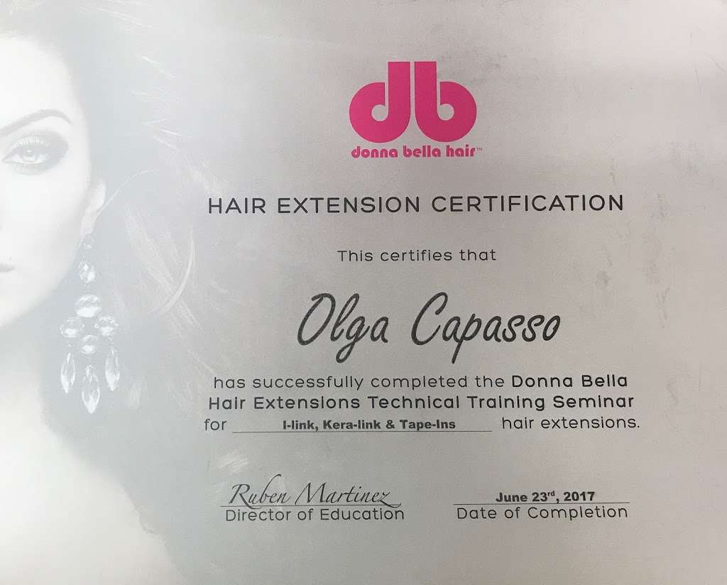 Hair Extentions by Olga Capasso | 23-50 Waters Edge Dr, Bayside, NY 11360, USA | Phone: (516) 680-4274