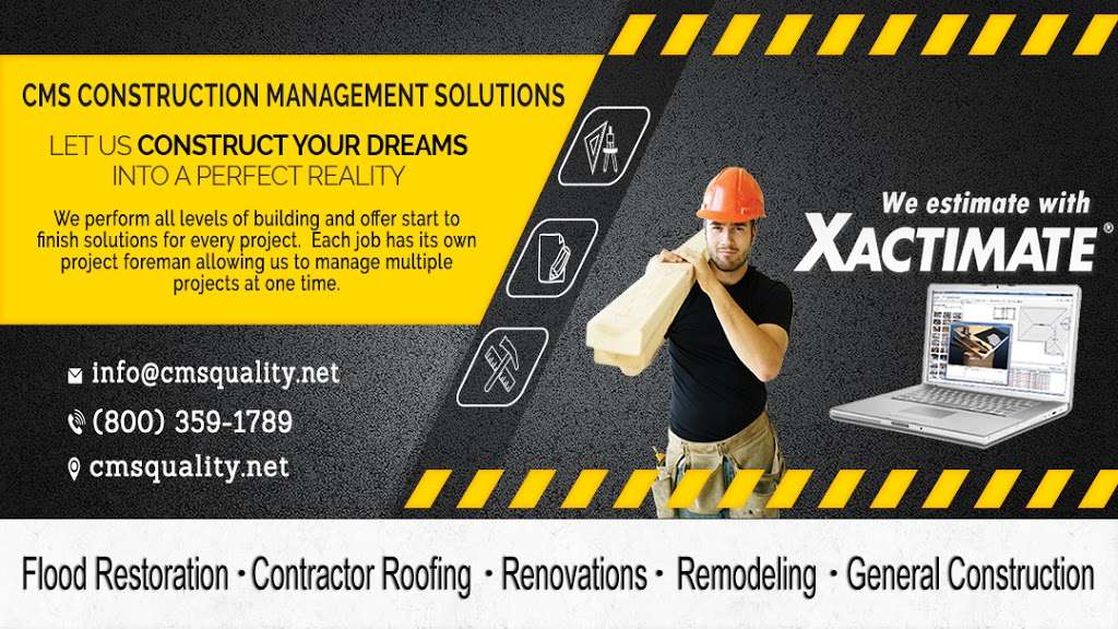 CMS Construction Management Solutions | 4606 Farm to Market 1960 Rd W Ste. 230, Houston, TX 77069, USA | Phone: (800) 359-1789