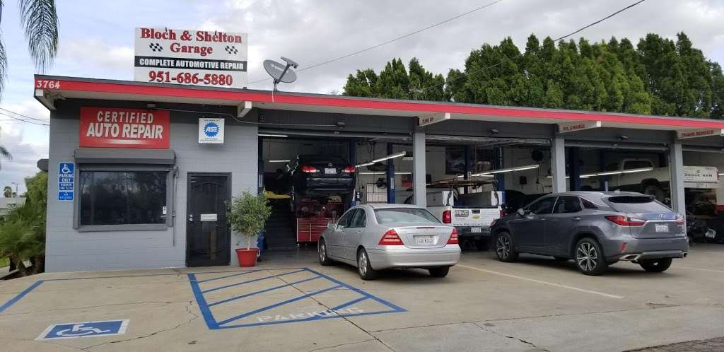 Bloch & Shelton Garage | 3764 Comer Ave, Riverside, CA 92507, USA | Phone: (951) 686-5880 Bloch & Shelton Garage | 3764 Comer Ave, Riverside, CA 92507, USA | Phone: (951) 686-5880