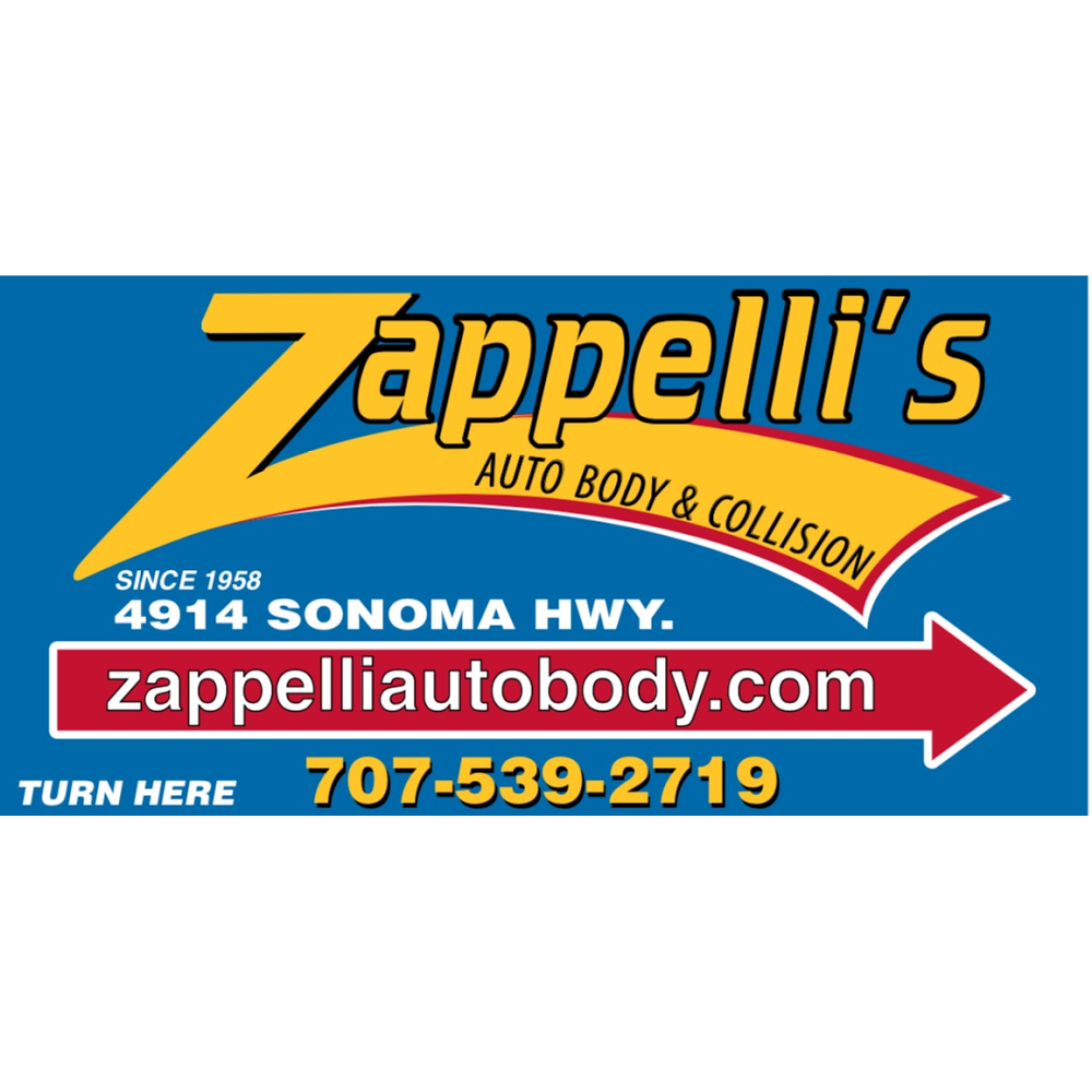 Zappellis Auto Body | 4914 Sonoma Hwy, Santa Rosa, CA 95409, USA | Phone: (707) 539-2719