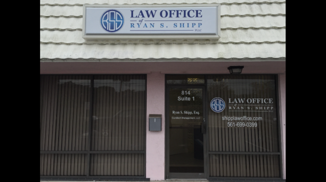 Law Office of Ryan S. Shipp, PLLC | 814 W Lantana Rd #1, Lantana, FL 33462 | Phone: (561) 699-0399