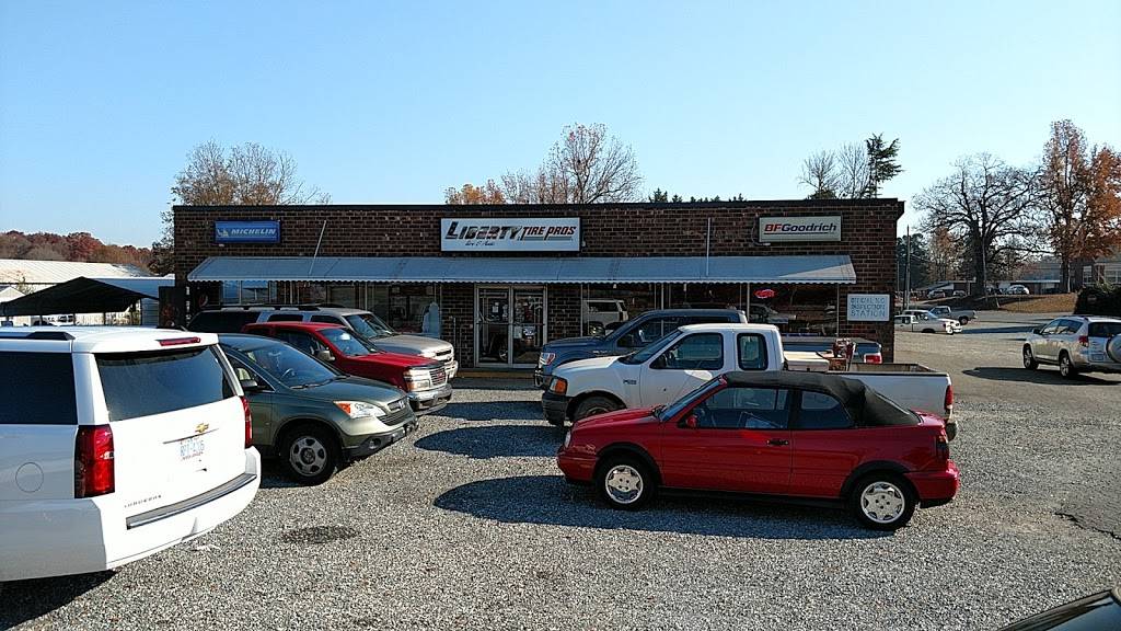 Liberty Tire & Auto Tire Pros | 232 N Greensboro St, Liberty, NC 27298, USA | Phone: (336) 622-2248