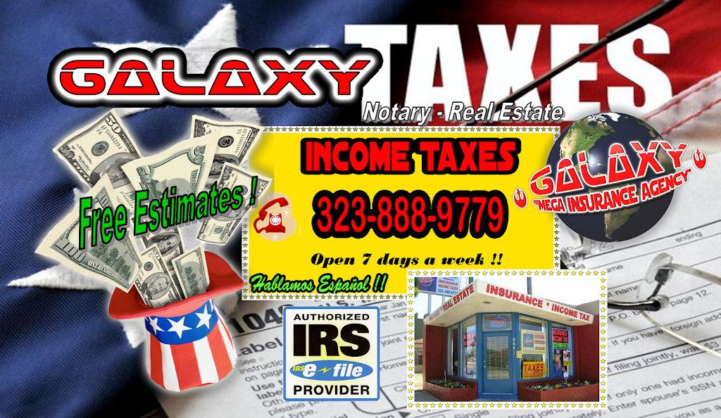 Galaxy Mega Insurance Agency | 2641 W Beverly Blvd, Montebello, CA 90640, USA | Phone: (323) 888-9779