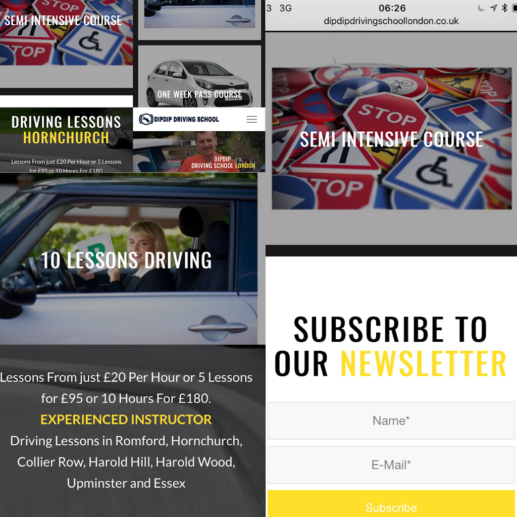 Dipdip Driving School | 40 Jasmine Rd, Rush Green, Dagenham, Romford RM7 0WZ, UK | Phone: 07939 955610