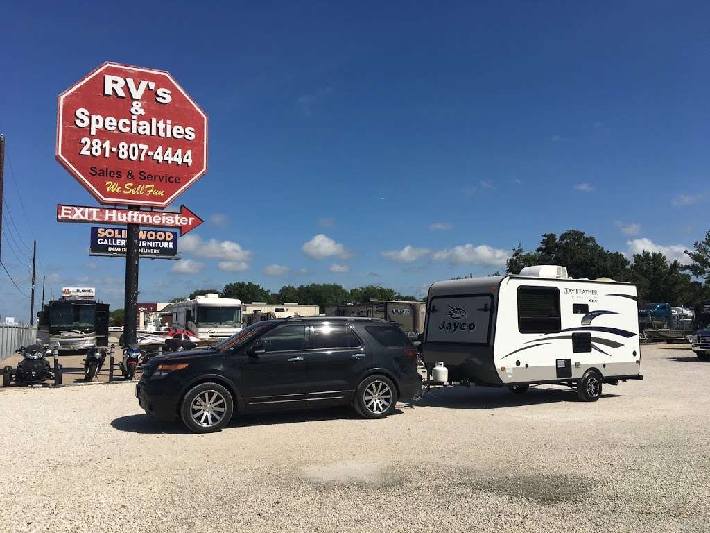 RVs & Specialties | 21610 Northwest Fwy, Cypress, TX 77429, USA | Phone: (281) 807-4444