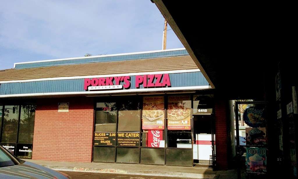 Porkys Pizza | 4418 E 7th St, Long Beach, CA 90804 | Phone: (562) 433-8888