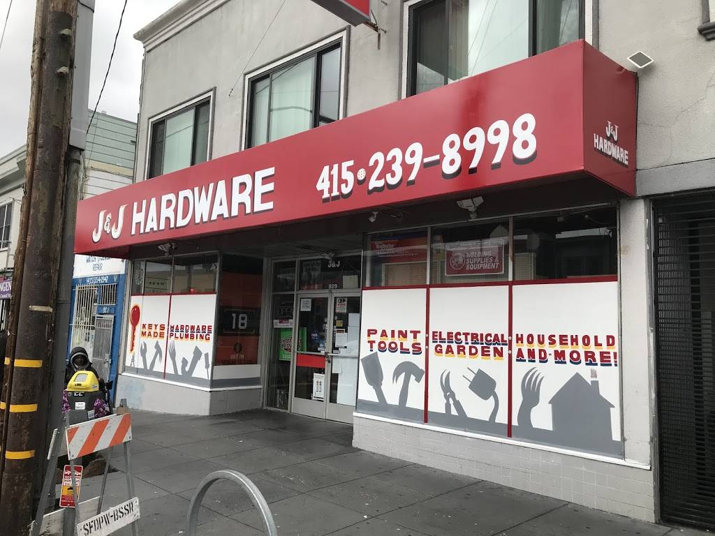 J & J Hardware Store | 929 Geneva Ave, San Francisco, CA 94112, USA | Phone: (415) 239-8998