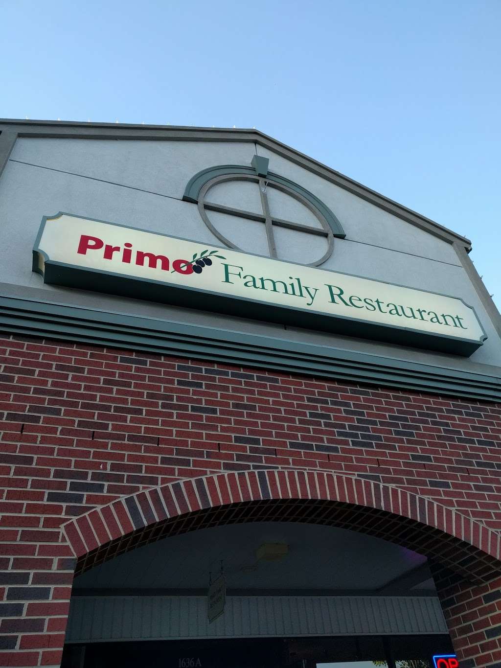 Primo Family Restaurant | 1636 Belle View Blvd, Alexandria, VA 22307, USA | Phone: (703) 765-6891