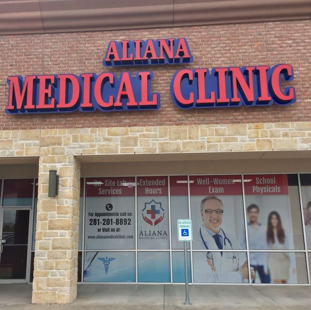 Aliana Medical Clinic | 7120 FM 1464 SUITE C, Richmond, TX 77407, USA | Phone: (281) 201-8892