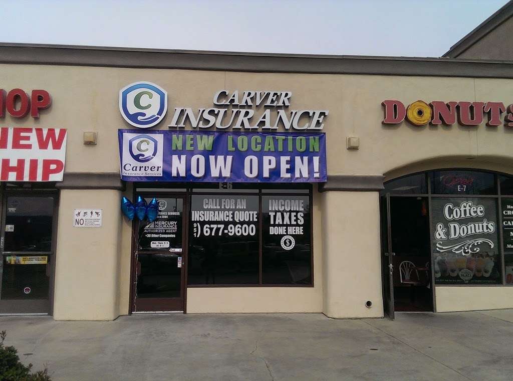 Carver Insurance Services Inc | 40525 California Oaks Rd Suite E6, Murrieta, CA 92562 | Phone: (951) 677-9600