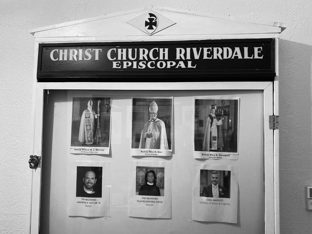 Christ Church Riverdale | 5040 Henry Hudson Parkway East, The Bronx, NY 10471, USA | Phone: (718) 543-1011