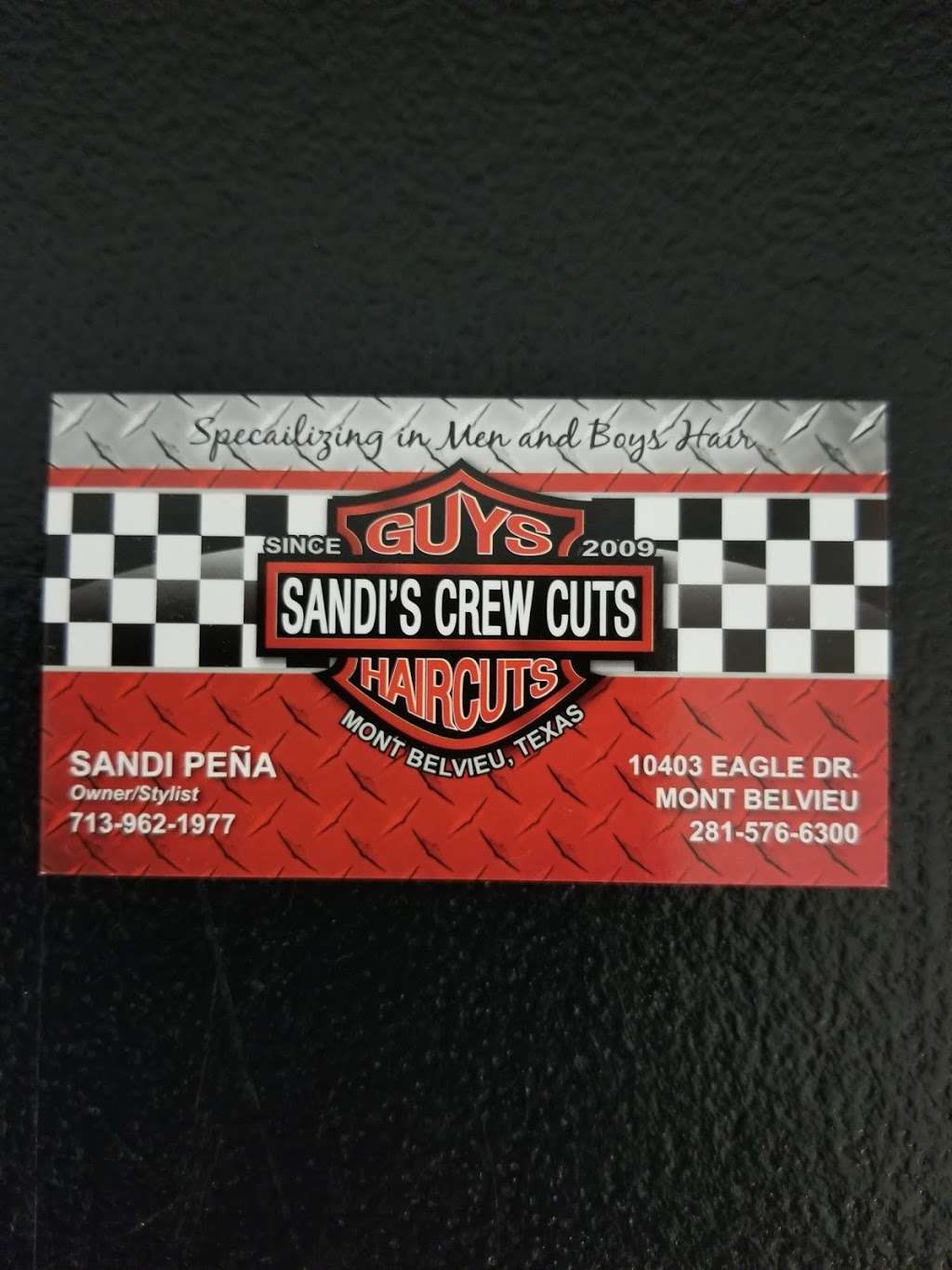 Sandis Crew Cuts | 7501, 10403 Eagle Dr #2, Baytown, TX 77523, USA | Phone: (281) 576-6300